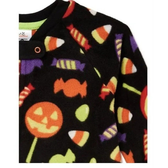 Halloween One Piece Sleeper for Infants Baby 6-9 MONTHS & 12 Months Pajamas - Picture 3 of 7